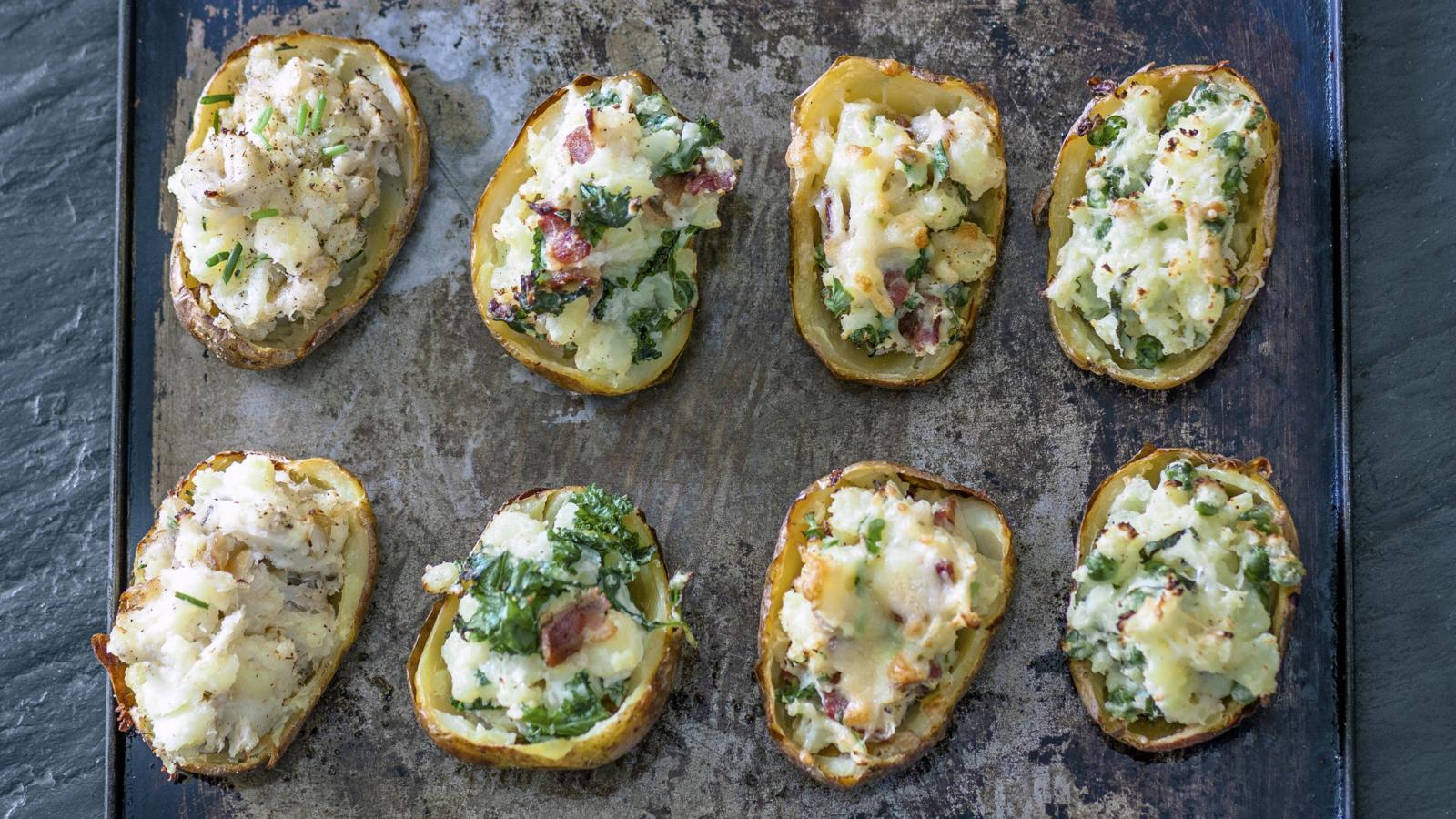 Potatoes in their skins- delicious no.1 recipe!