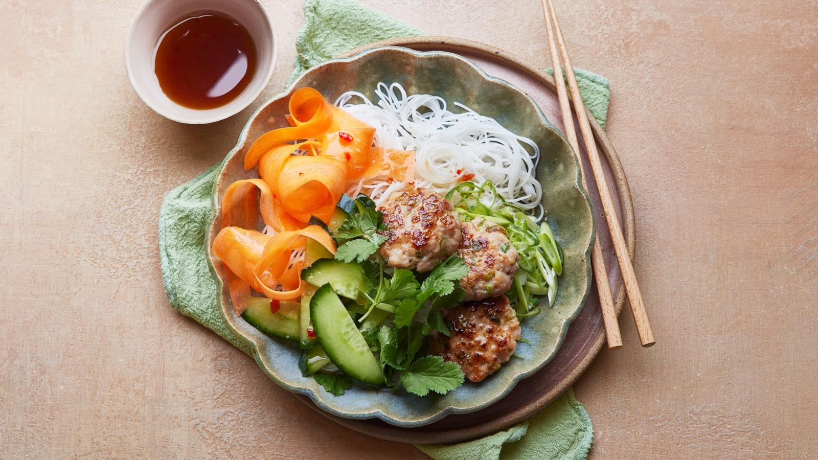 Bun Cha noodles- delicious 30 minute recipe!